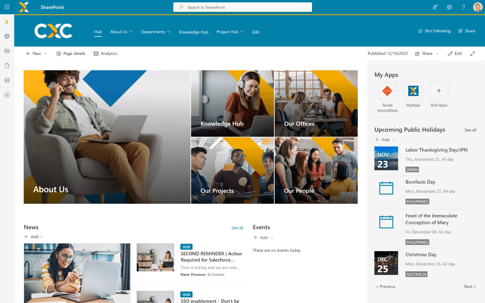 A global hub to access and share information