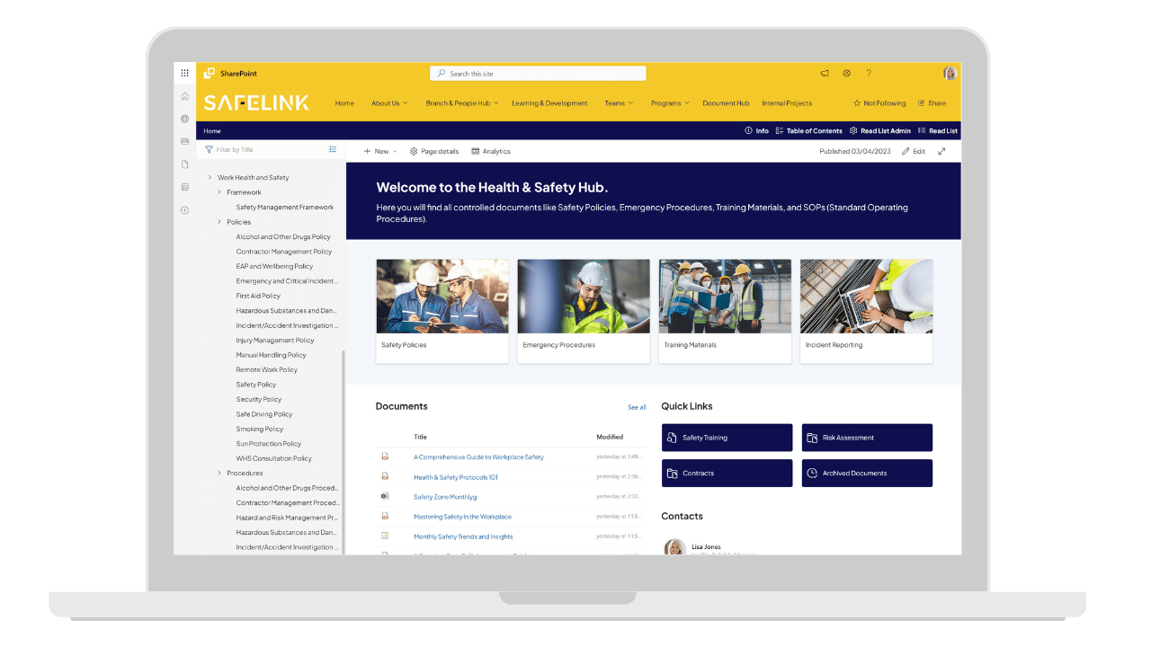 sharepoint knowledge management system design document management